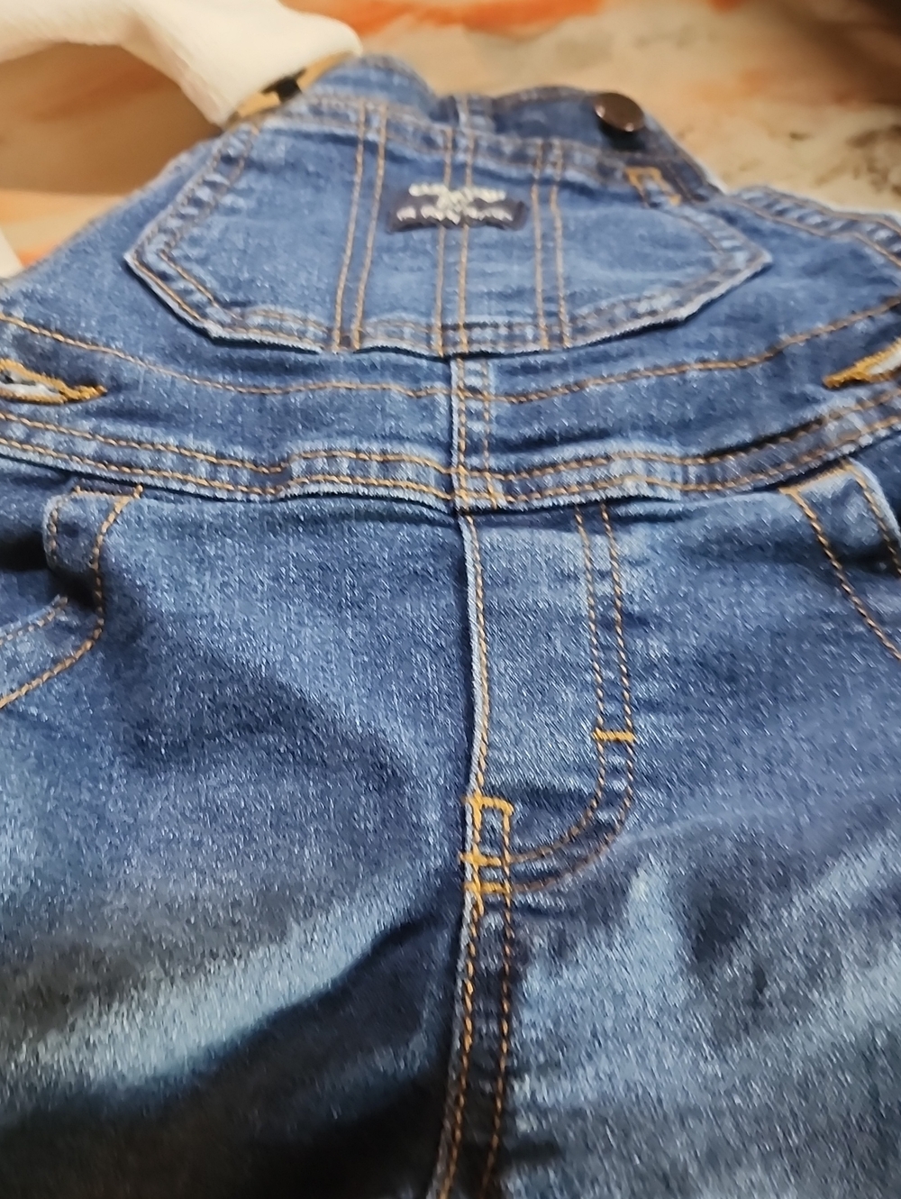OshKosh B'gosh Baby Stretch Denim Classic Overalls Blue